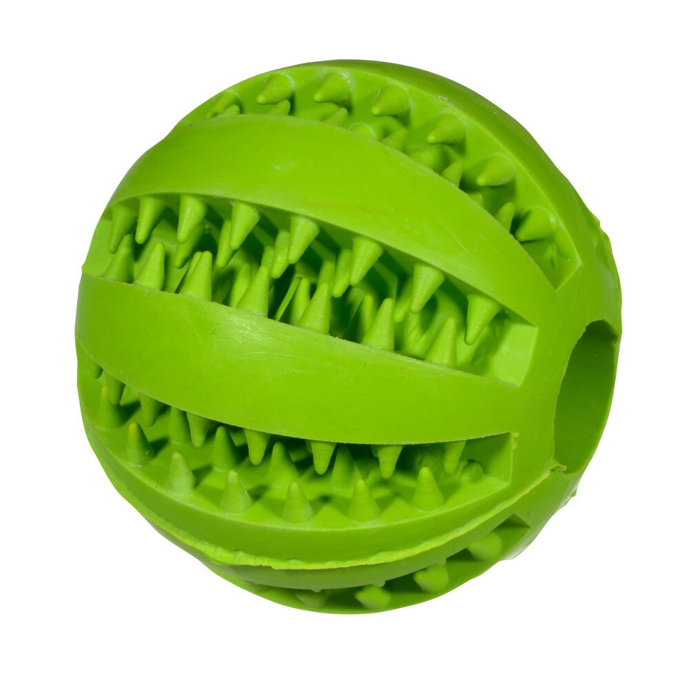 Hundespielzeug Naturgummiball Dental &Oslash;7 cm