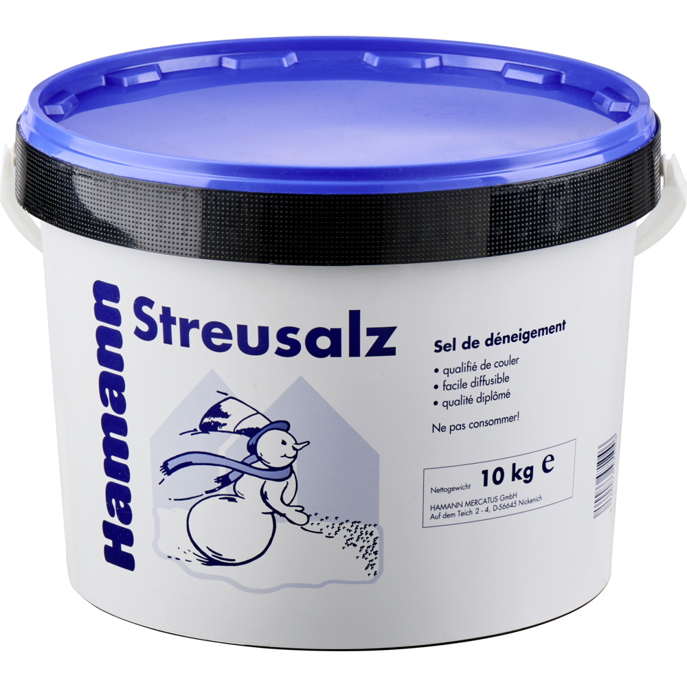 Streusalz 10 kg im Kunststoffeimer