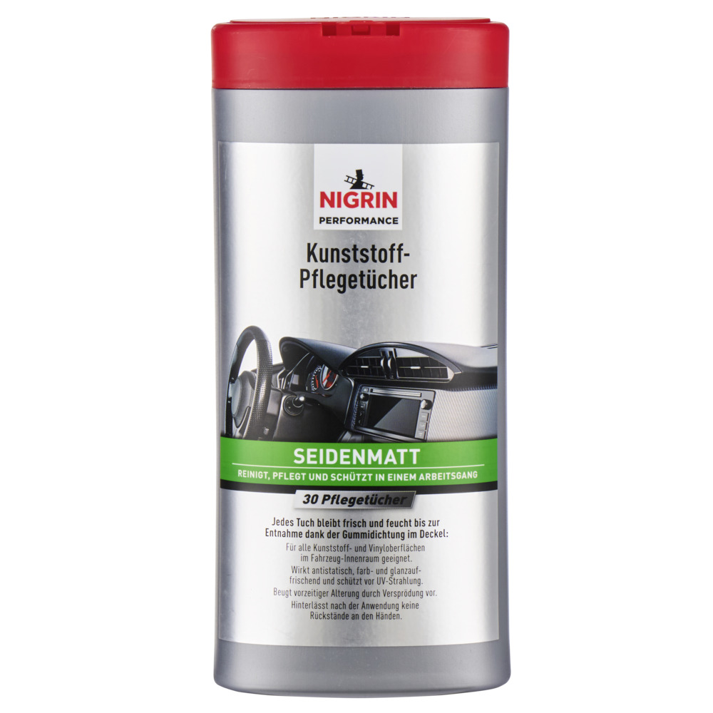 Nigrin Kunststoff-Pfleget&uuml;cher seidenmatt image number 1