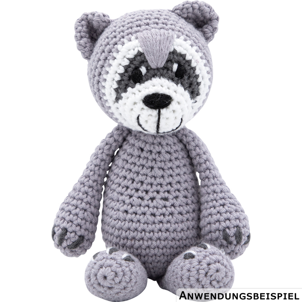 H&auml;keltier DIY-Set Waschb&auml;r Wilma image number 1