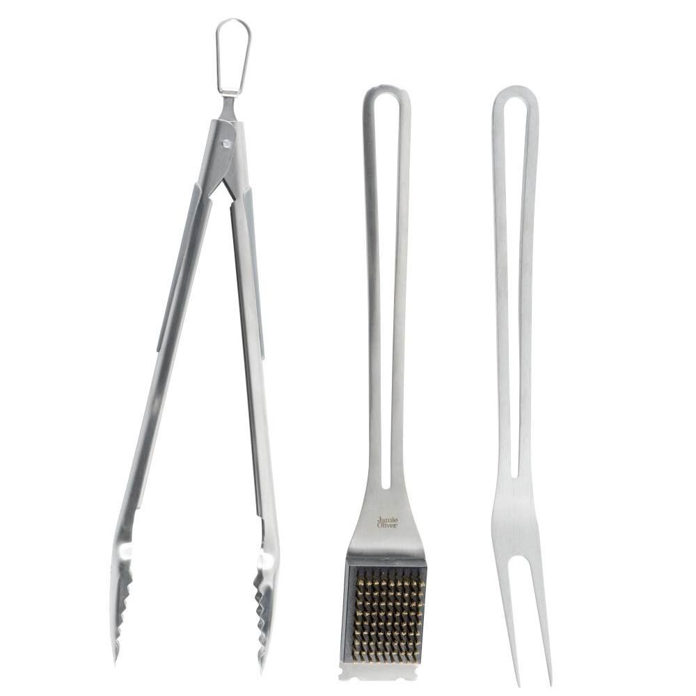 Grillbesteck-Set 3-teilig von Jamie Oliver