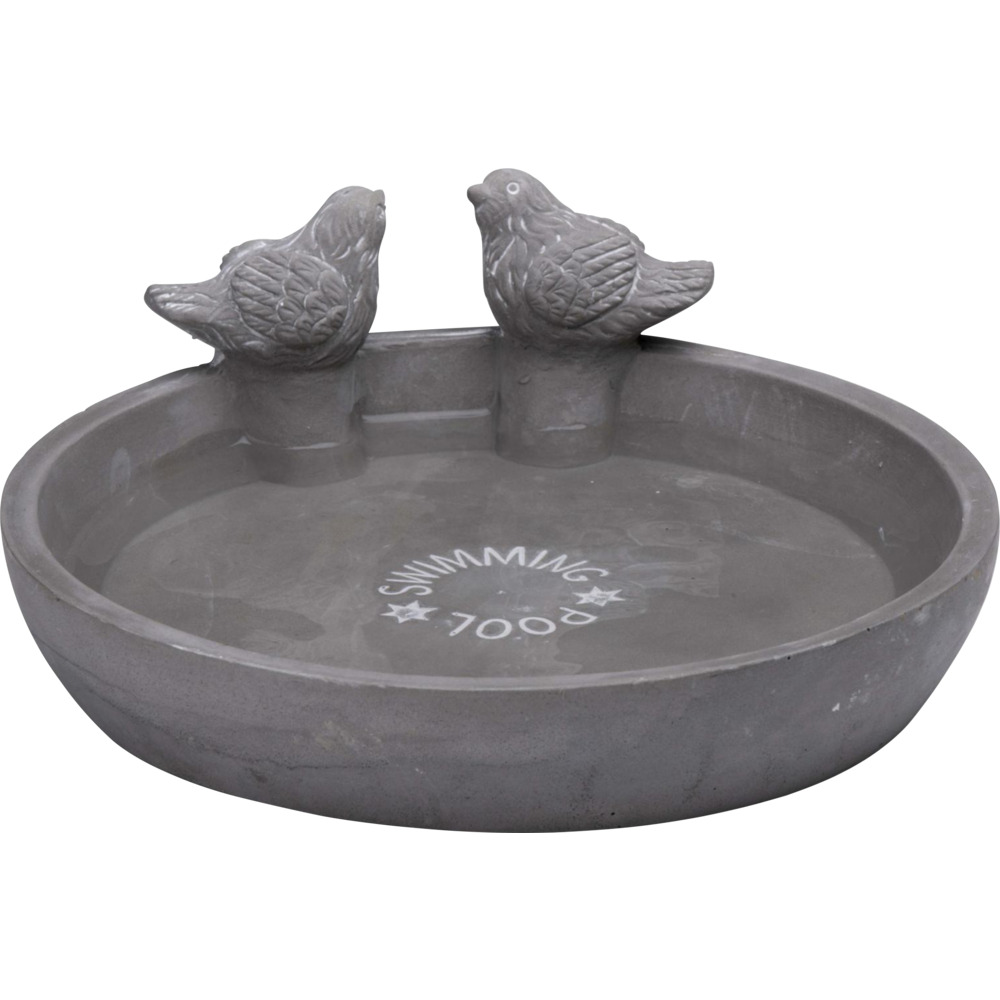 Vogelbad aus Zement &Oslash; 25 cm