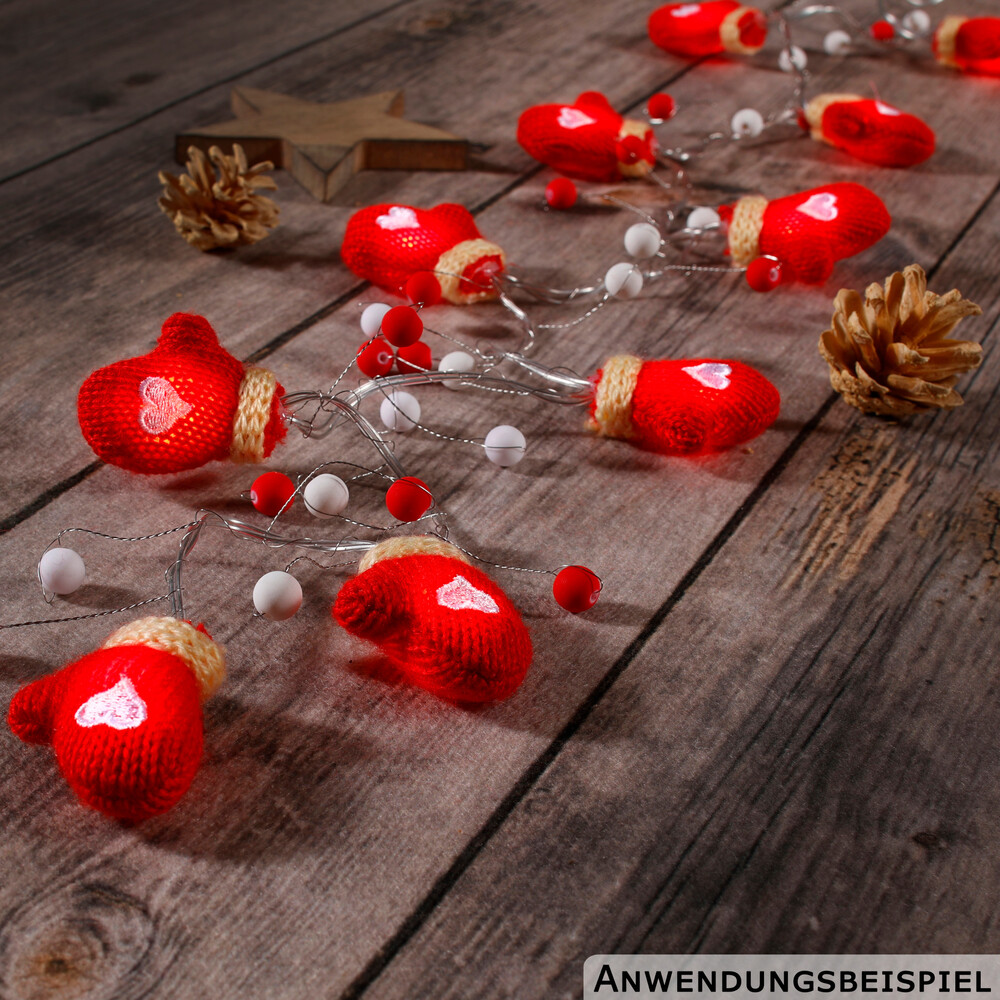 LED-Lichterkette Weihnachtsdekor 10 LEDs - Designauswahl image number 5