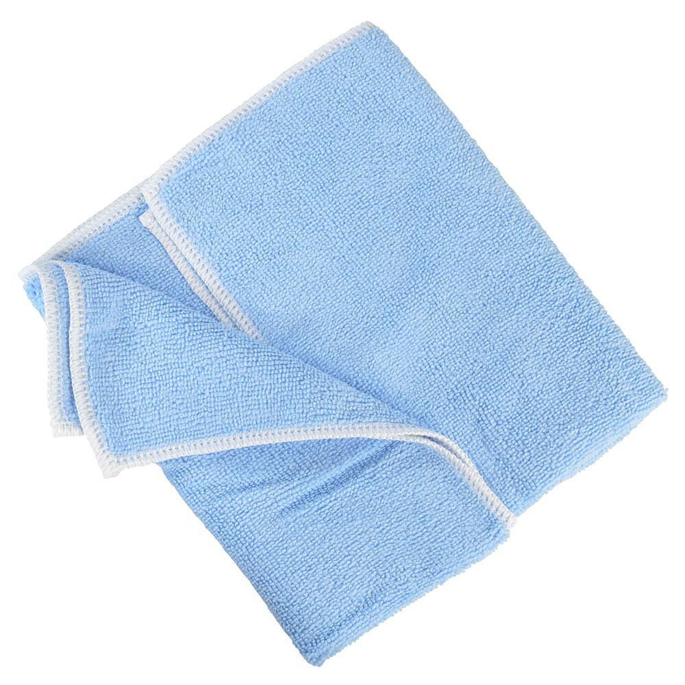 Haushaltstuch 40 x 40 cm waschbar aus Polyester in Blau