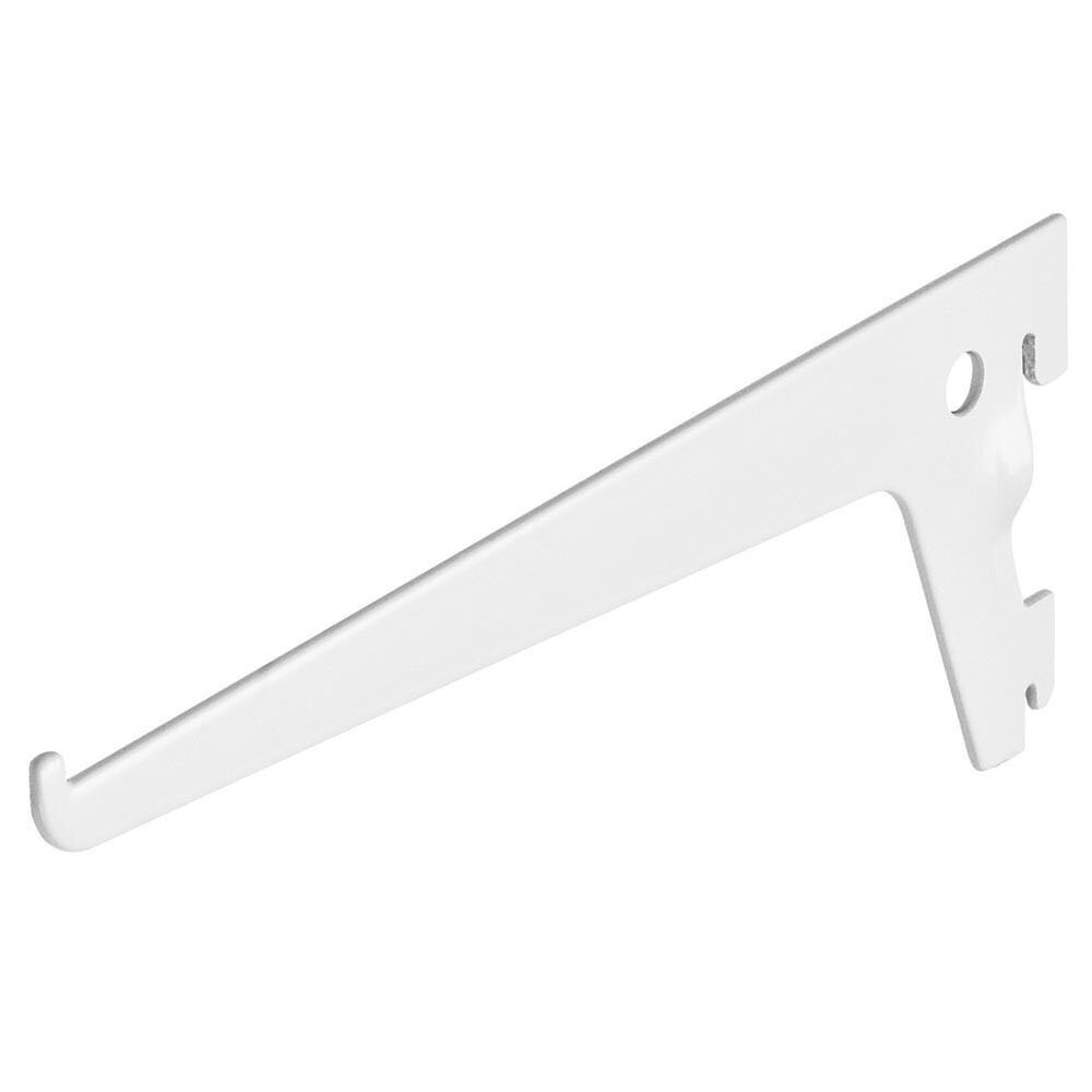 Regalbodentr&auml;ger 200 mm 1-reihig aus pulverbeschichtetem Stahl in wei&szlig;