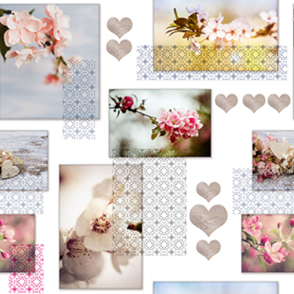 Wachstuch Tischdecke Aviva, Meterware mit 140 cm Breite