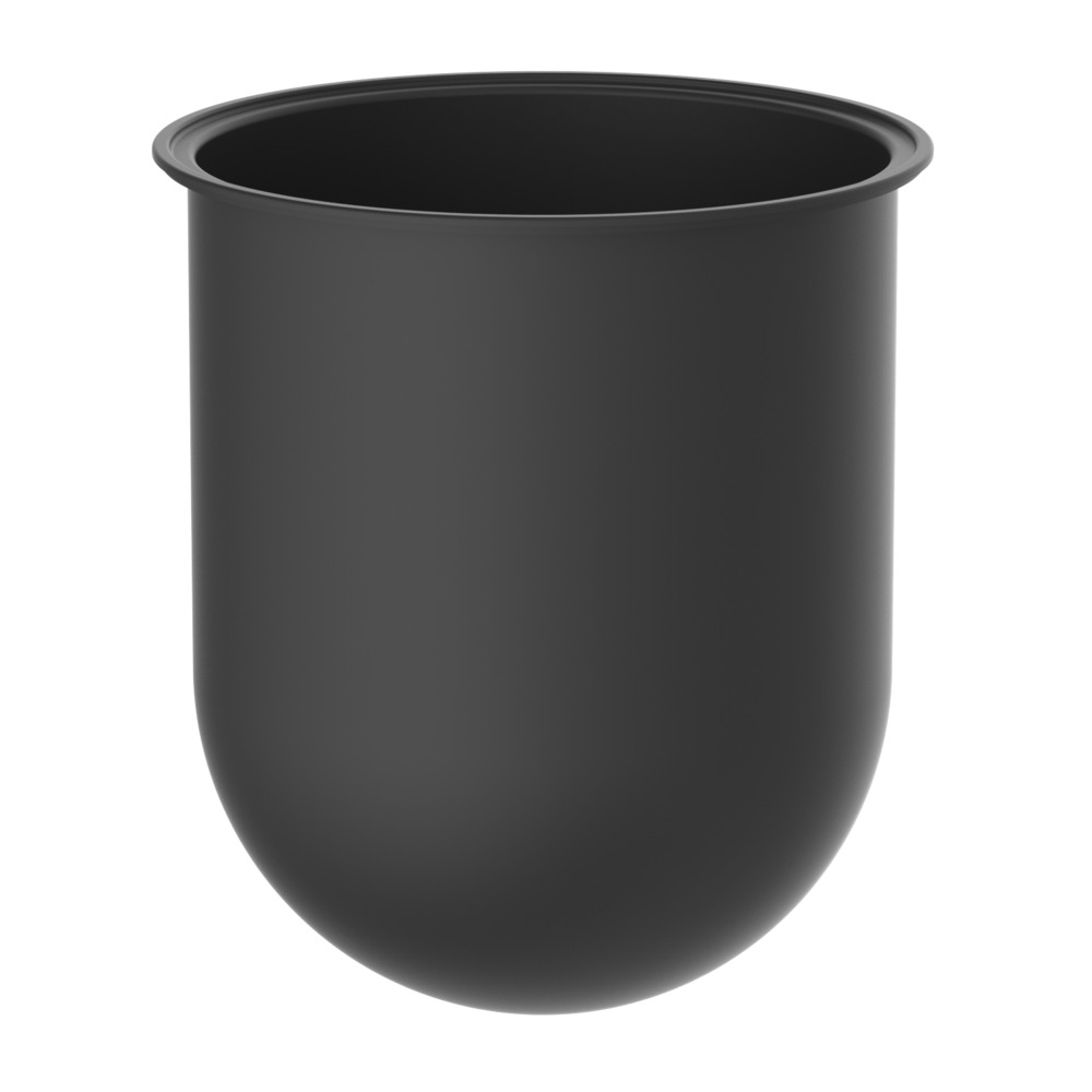 WC B&uuml;rstenhalter Schwarz image number 2