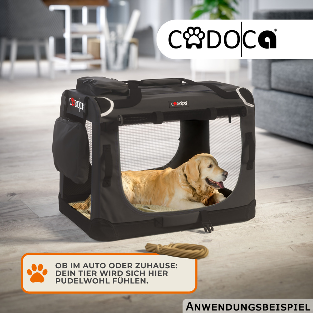 Tiertransportbox M 60 x 42 x 44 cm anthrazit image number 7