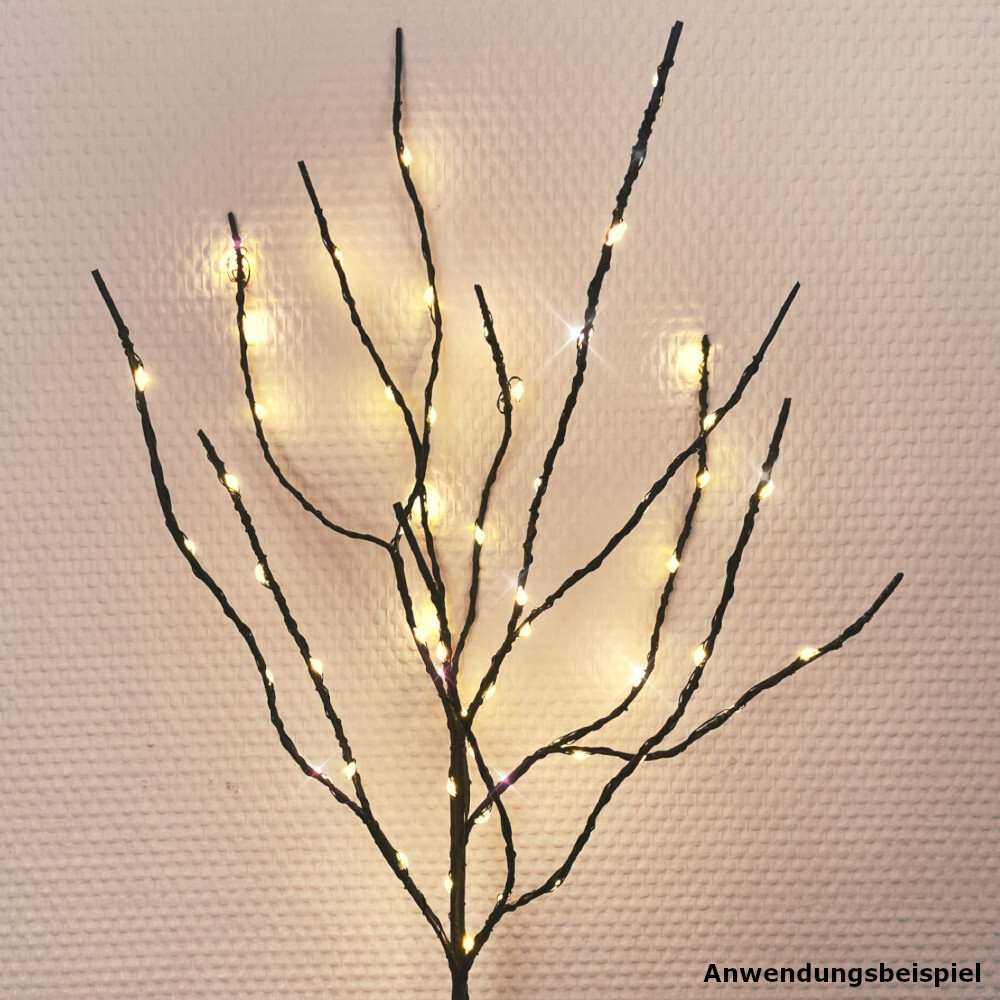 LED-Lichterzweig 60 cm mit 54 LEDs image number 1