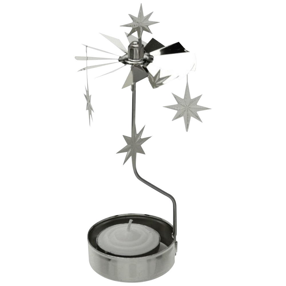 Teelicht-Karussell 13 x 8 cm aus Metall in vier verschiedenen Motiven image number 3