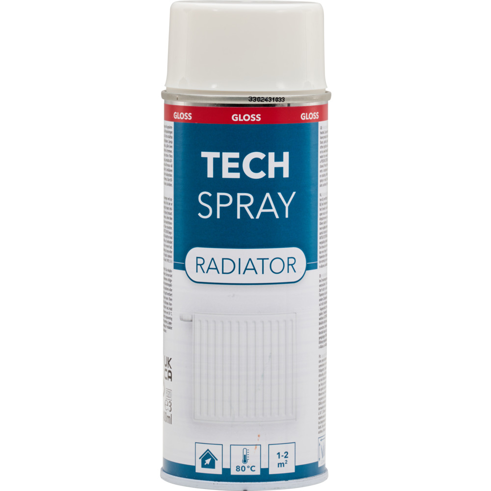 Tech Spray Heizk&ouml;rper Lack gl&auml;nzend wei&szlig;