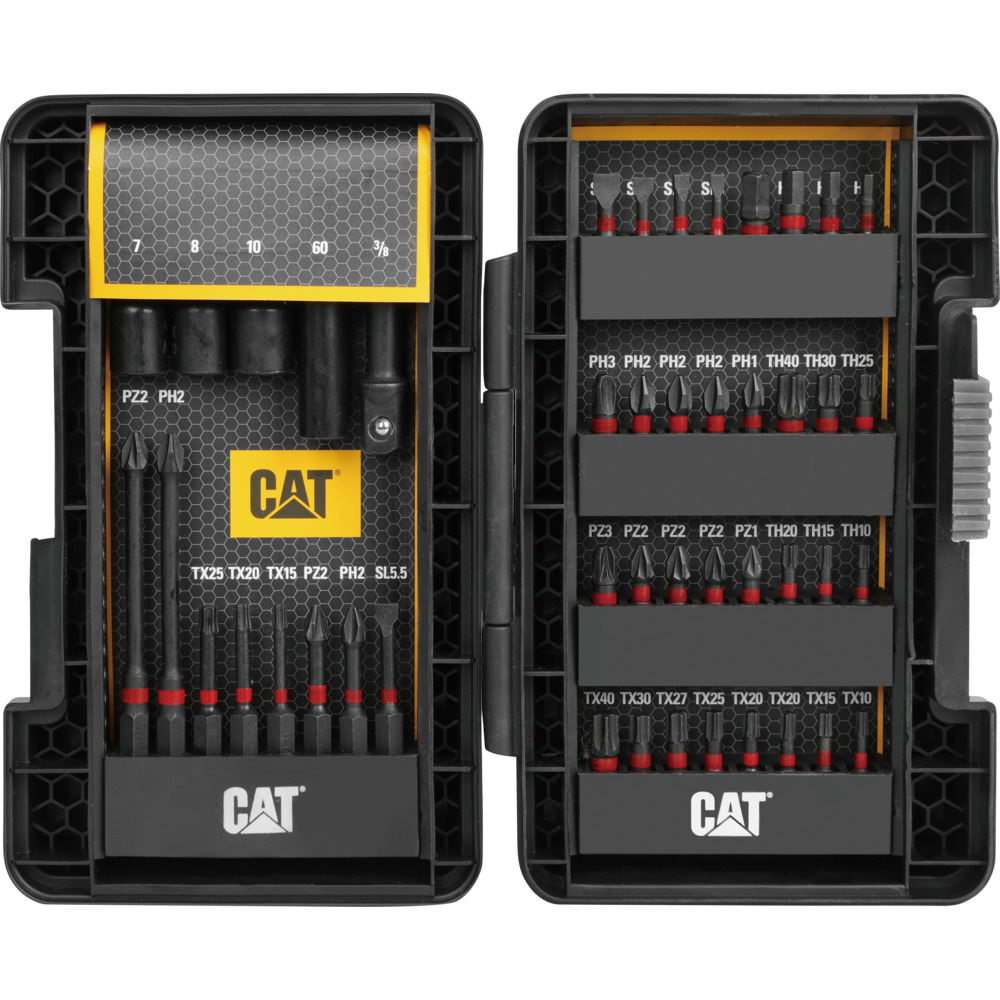 CAT Torsion Schraubendreher-Bit-Set DA1902, 45 Teile image number 1