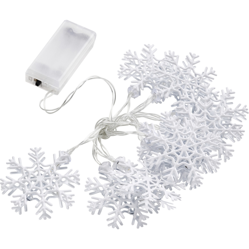 LED-Lichterkette Schneeflocke 10 LEDs, Farbauswahl image number 5