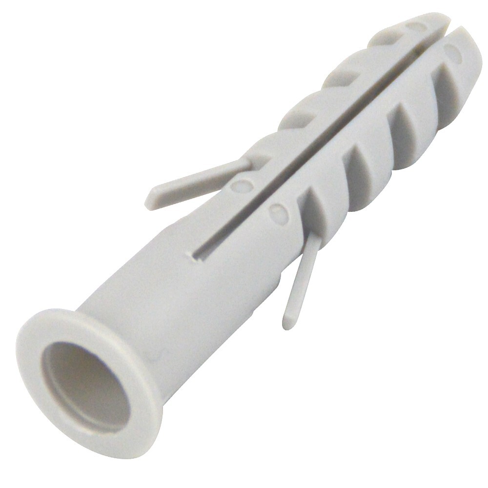 GERMANIA&reg; Spreizd&uuml;bel &Oslash; 8 mm mit Kragen 100 St&uuml;ck aus Nylon in grau