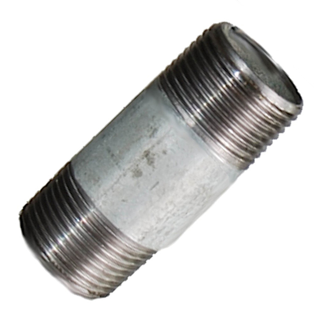 Rohrdoppelnippel verzinkt &frac34;'' x 100 mm