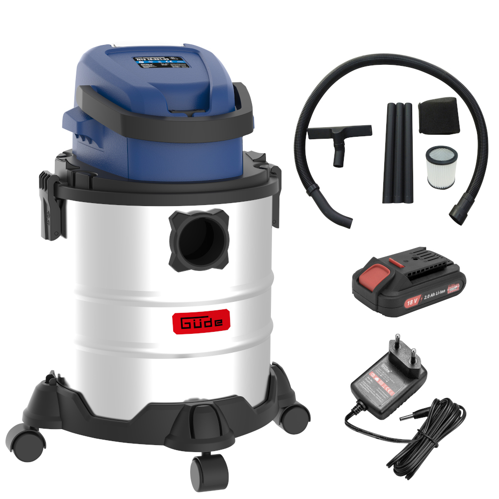 G&uuml;de&reg; Akku-Nass-Trockensauger NTS 18-201-05 3in1, Ausblasfunktion