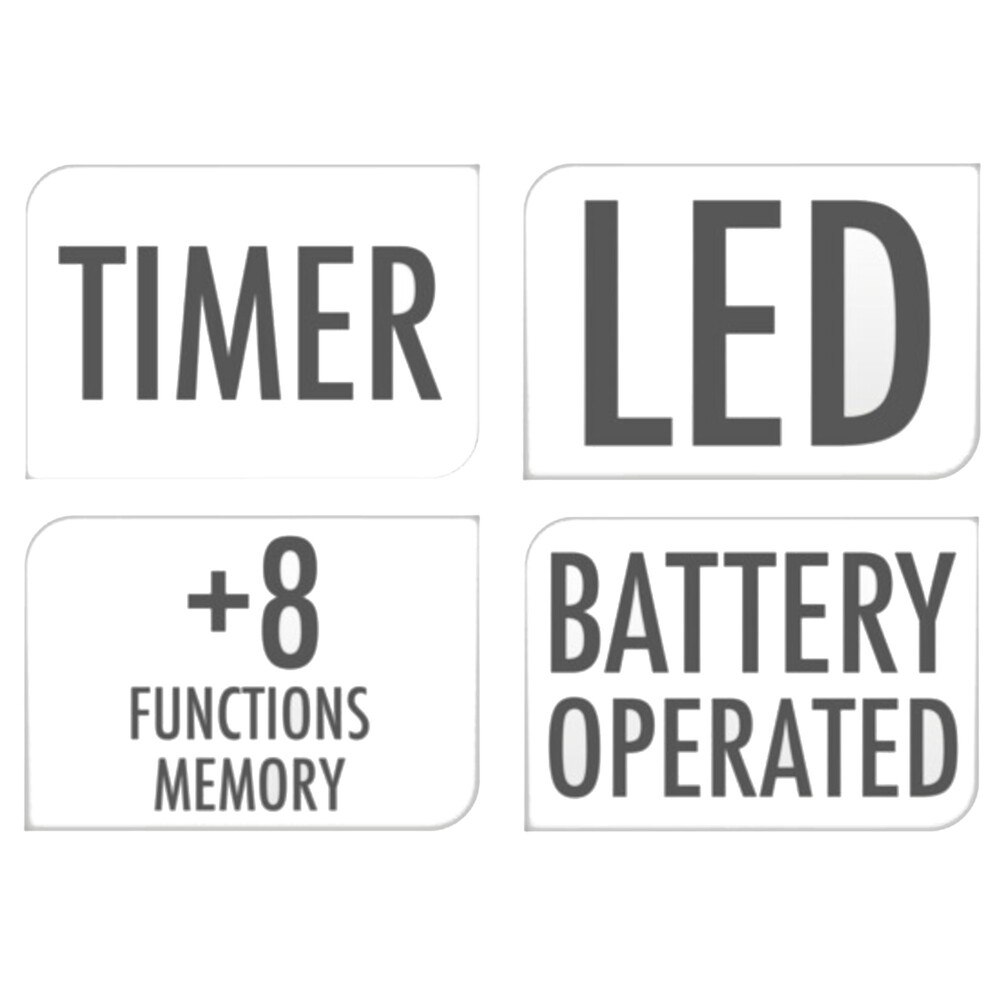 LED-Gartenstecker batteriebetrieben mit Timer image number 5