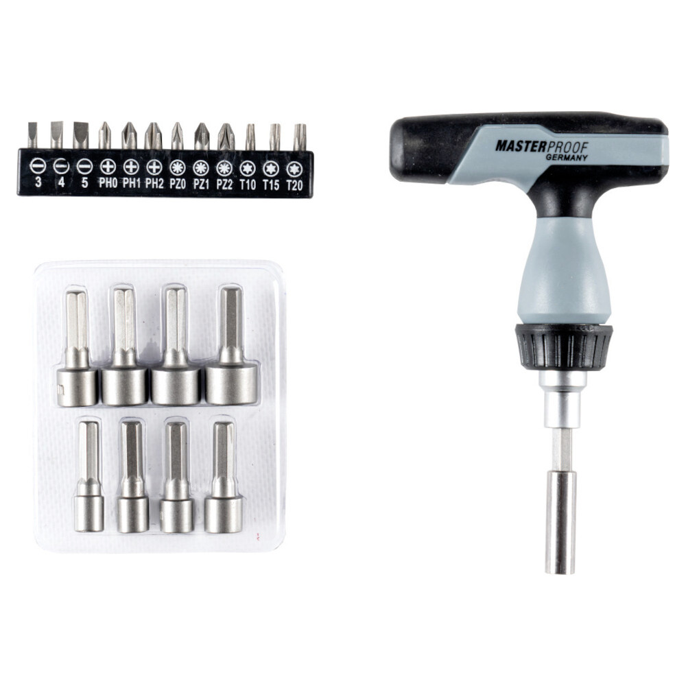 Ratschenschraubendreher Satz 22-teilig image number 1