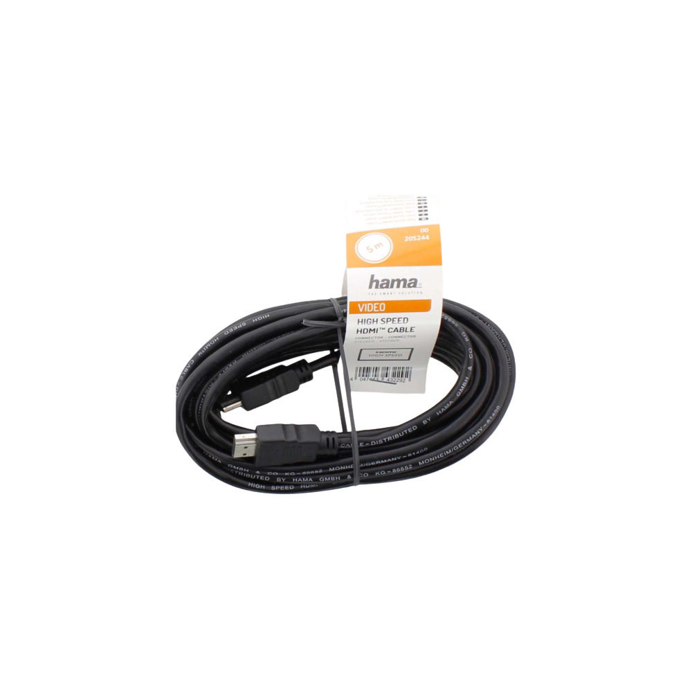 hama&reg; High Speed 4K-HDMI&trade;-Kabel 5 m