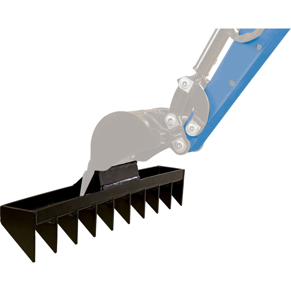 Scheppach Mini-Bagger EXC815 inklusive Baggerrechen image number 2