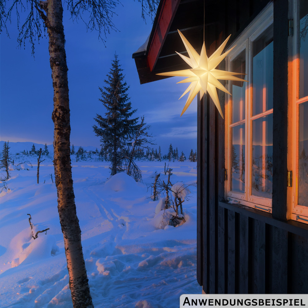 IC Winterworld LED-3D-Leuchtstern 57 cm strombetrieben wei&szlig; image number 4