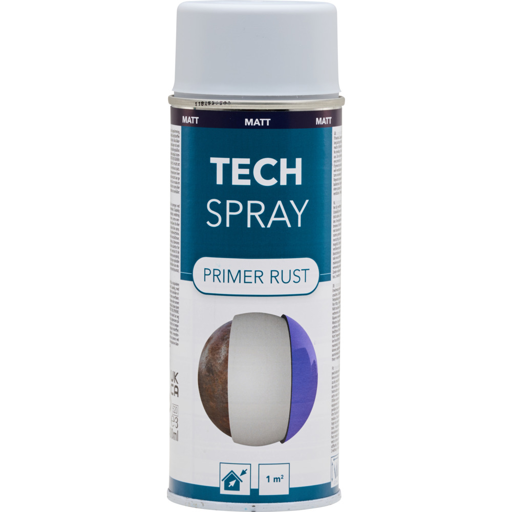 Tech Spray Rostschutz 400 ml grau