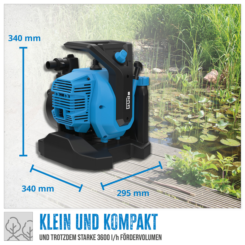 G&uuml;de&reg; Motorpumpe GMP 7.21 mit 1,45 kW Leistung image number 1
