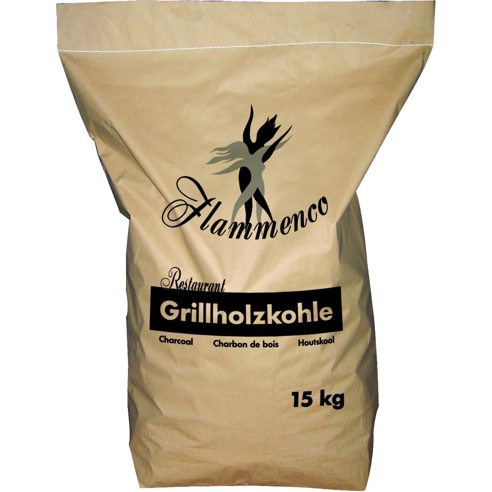 Grillkohle Flammenco 15 kg Gastronomie