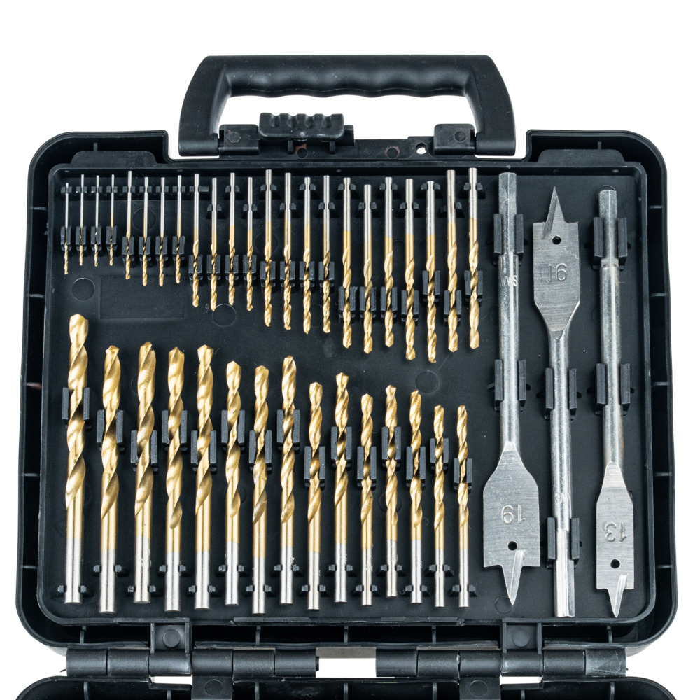 Bohrersatz 204-teilig mit Kunststoffkoffer image number 1