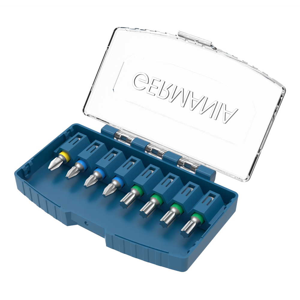GERMANIA&reg; Bit-Satz 8-teilig mit Aufbewahrungsbox