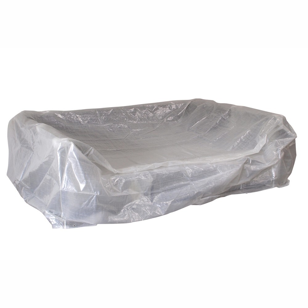 Abdeckhaube f&uuml;r Loungeset Manacor, 245 x 165 x 80 cm, Transparent