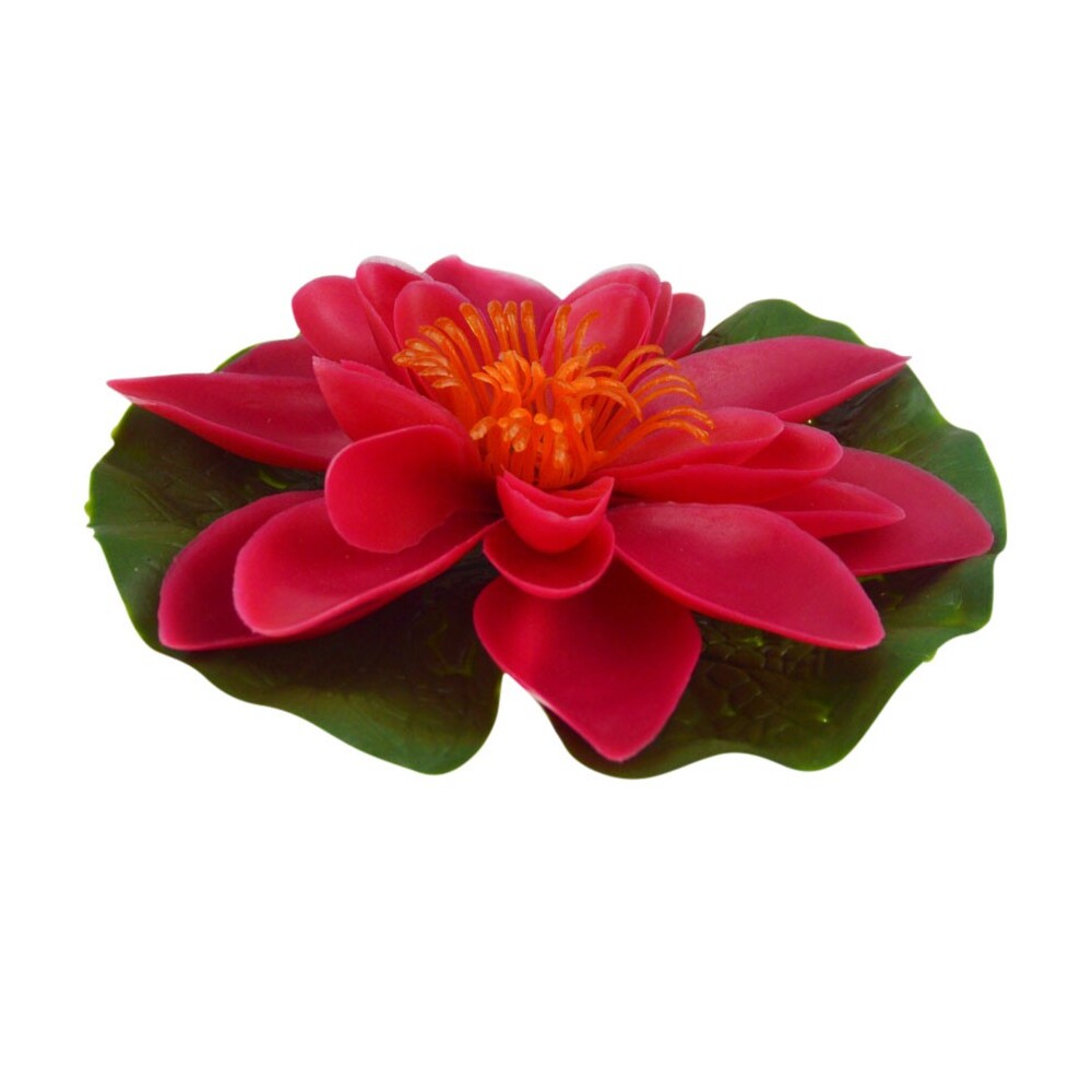 Gardena Seerose Kunststoff &Oslash;13 cm rot