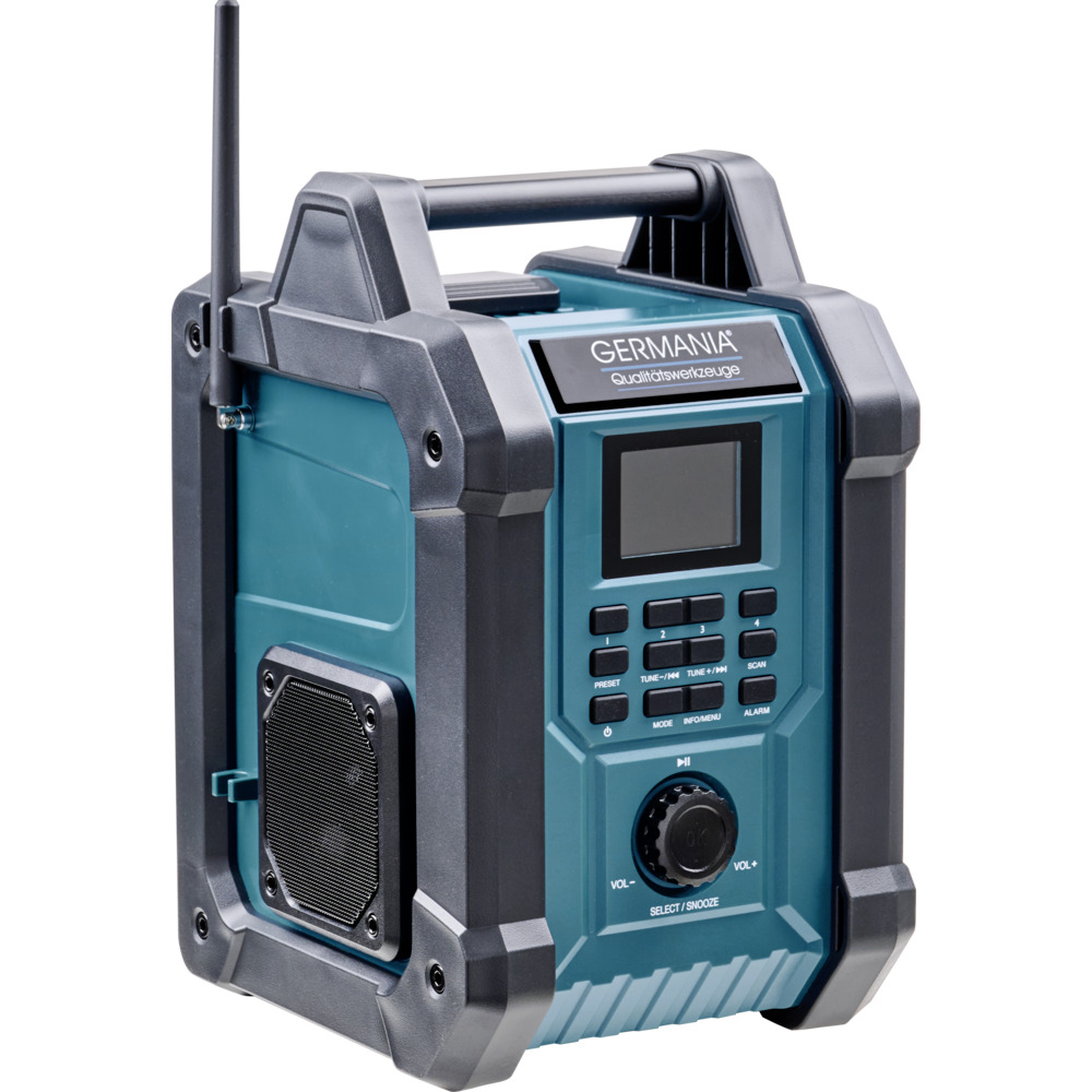 GERMANIA&reg; Plattform 2.0 Baustellenradio 20V image number 1