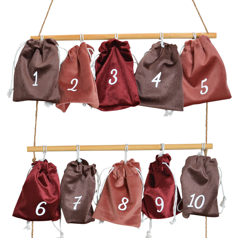 Adventskalender zum Bef&uuml;llen mit S&auml;ckchen image number 1