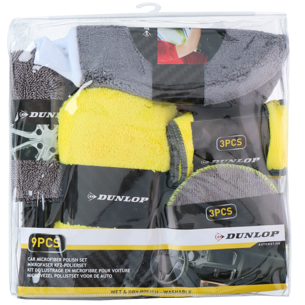 Dunlop Mikrofaser Polier-Set 9-teilig image number 1