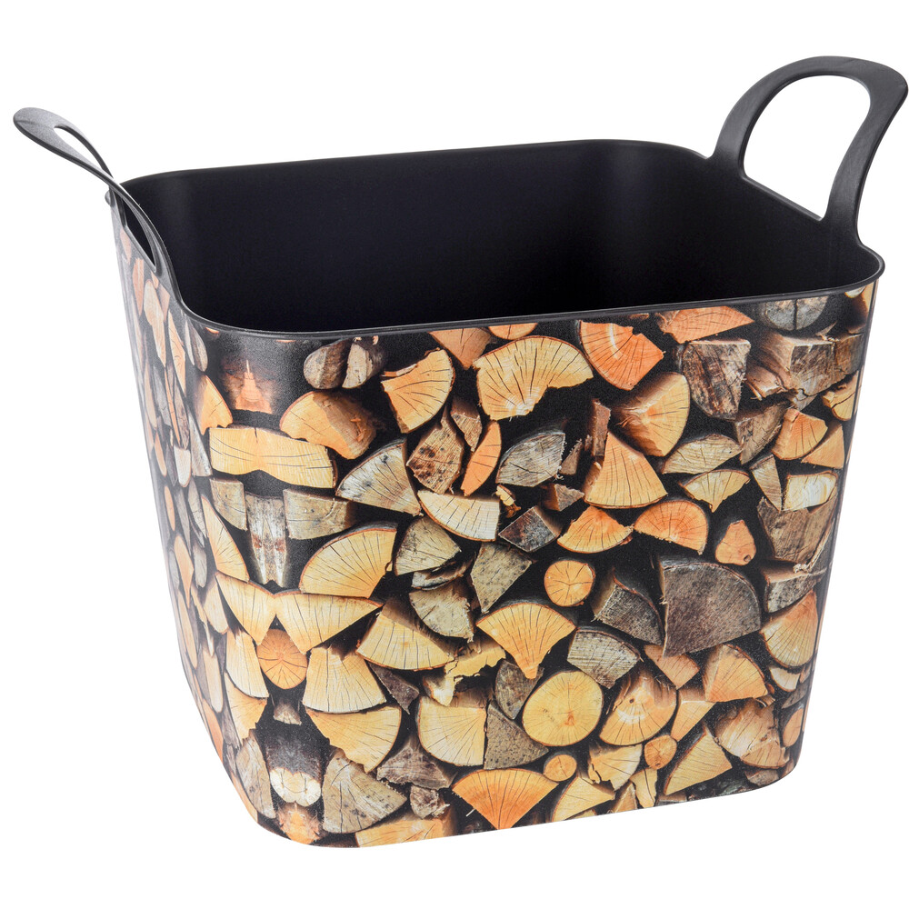 Flexikorb Holzoptik 36 Liter aus Kunststoff