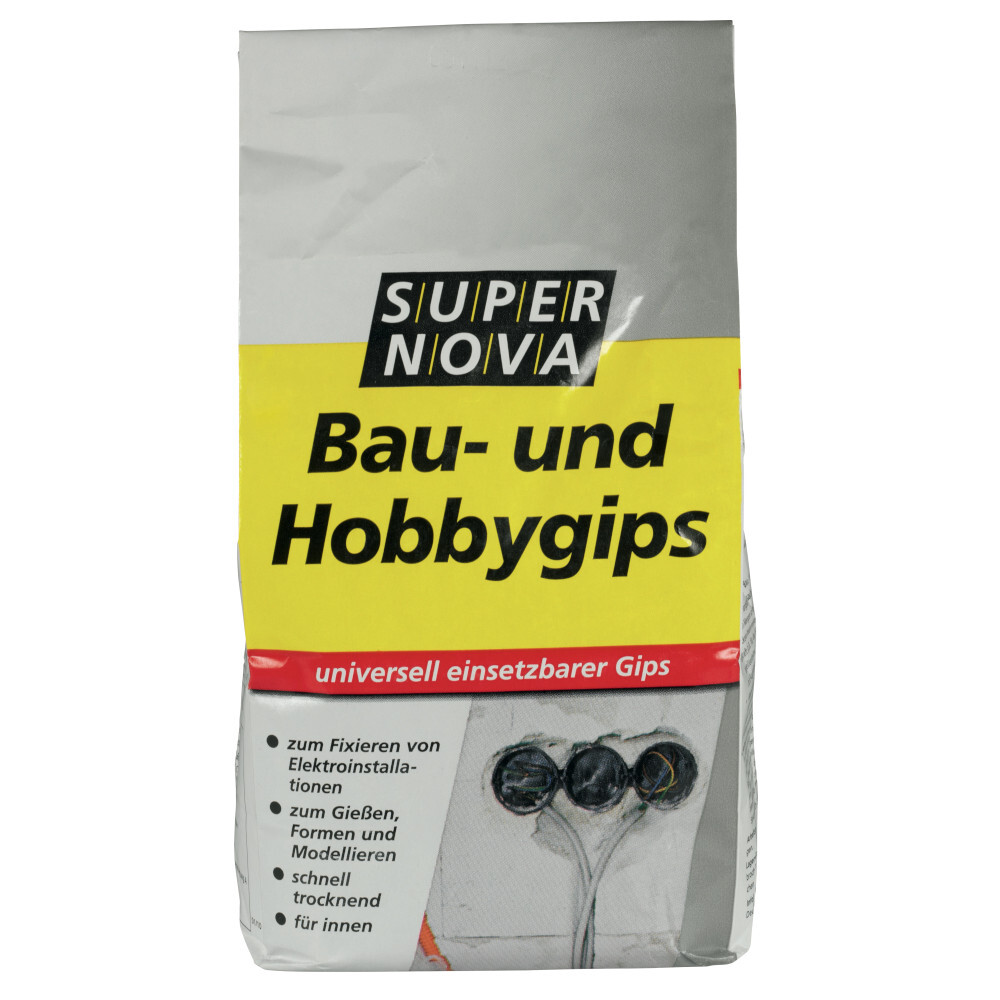Bau- und Hobbygips 1,5 kg