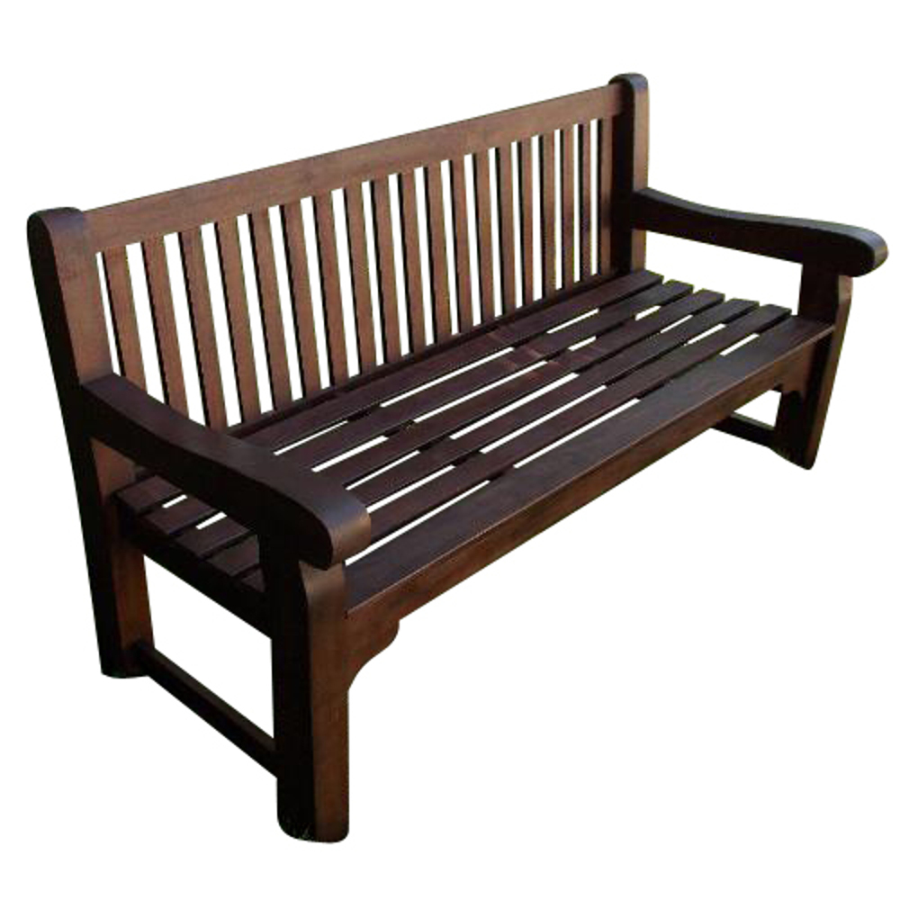 Holz-Gartenbank 3-Sitzer 162 x 69 x 90 cm extra stabil Eukalyptus