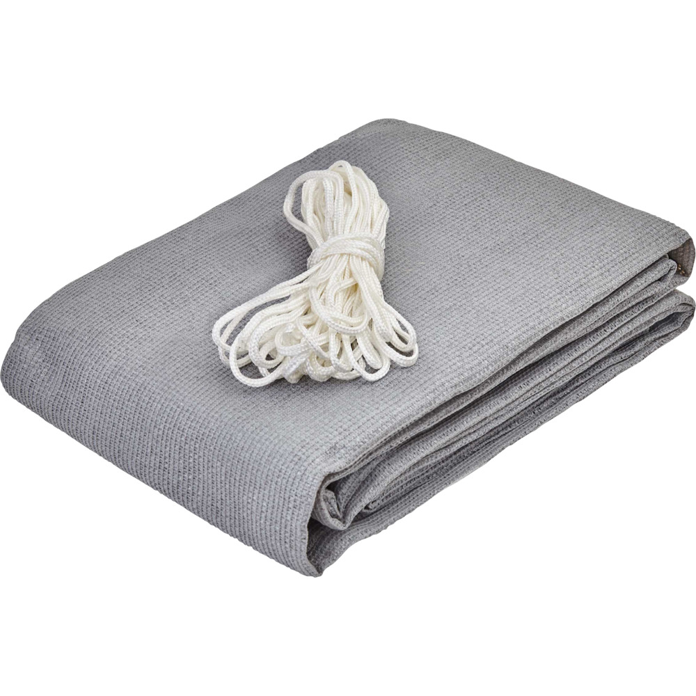 Balkonsichtschutz 90 x 500 cm hellgrau