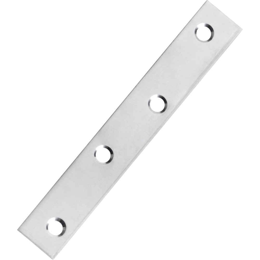 Flachverbinder 100 x 15 mm Edelstahl f&uuml;r Holzverbindungen