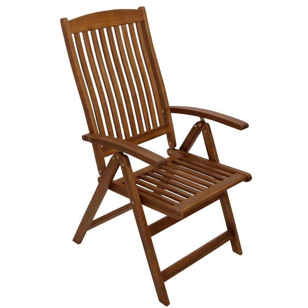 Gartenstuhl-Hochlehner Maracana ge&ouml;ltes Akazienholz