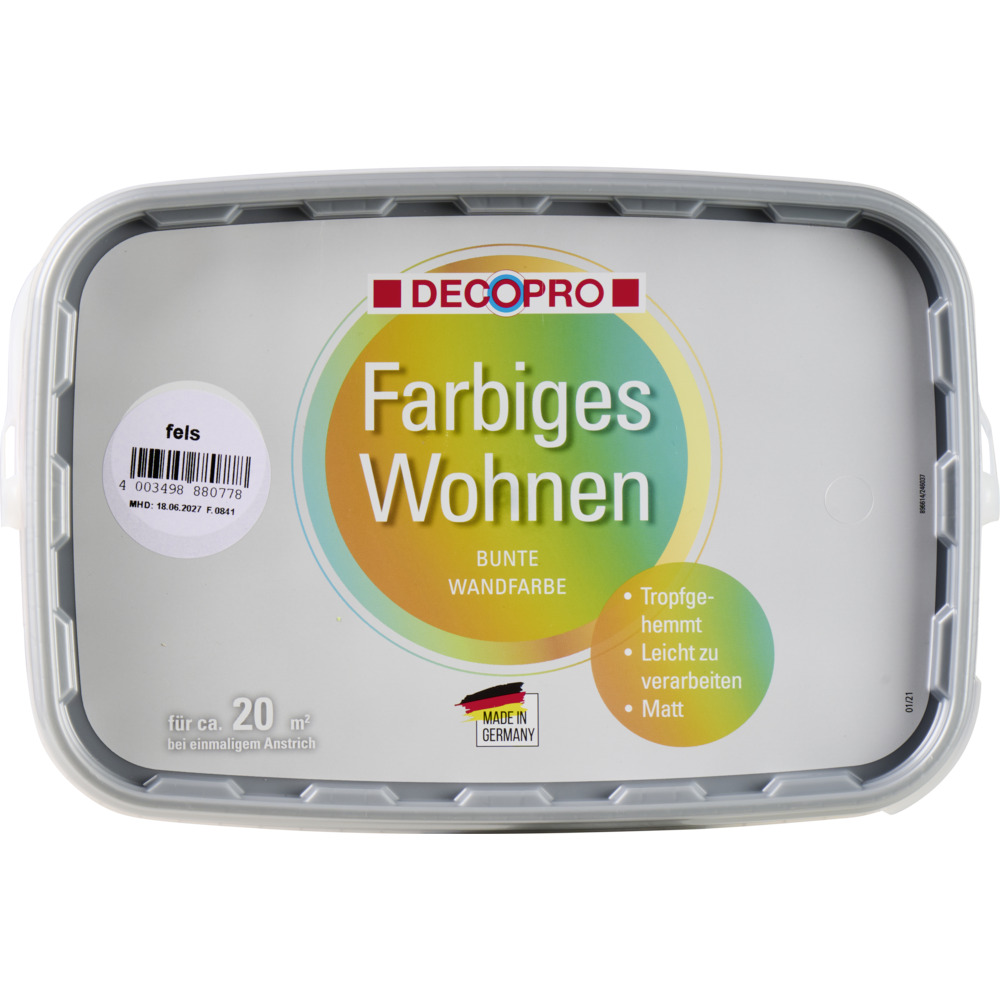 DECOPRO Farbiges Wohnen Fels 2,5 L image number 4