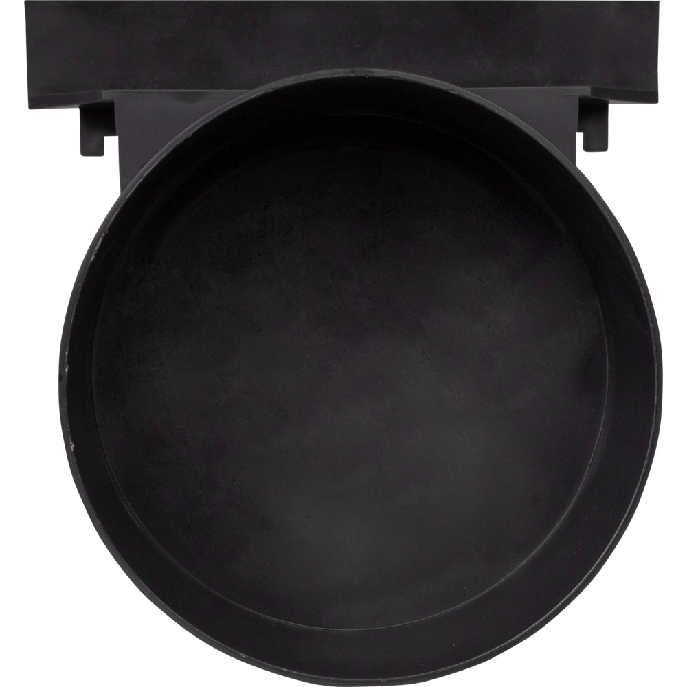 Stirnwand f&uuml;r Entw&auml;sserungsrinne Anschluss &Oslash; 110 mm