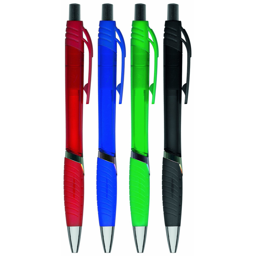 Kugelschreiber 4 St&uuml;ck, farbige Minen