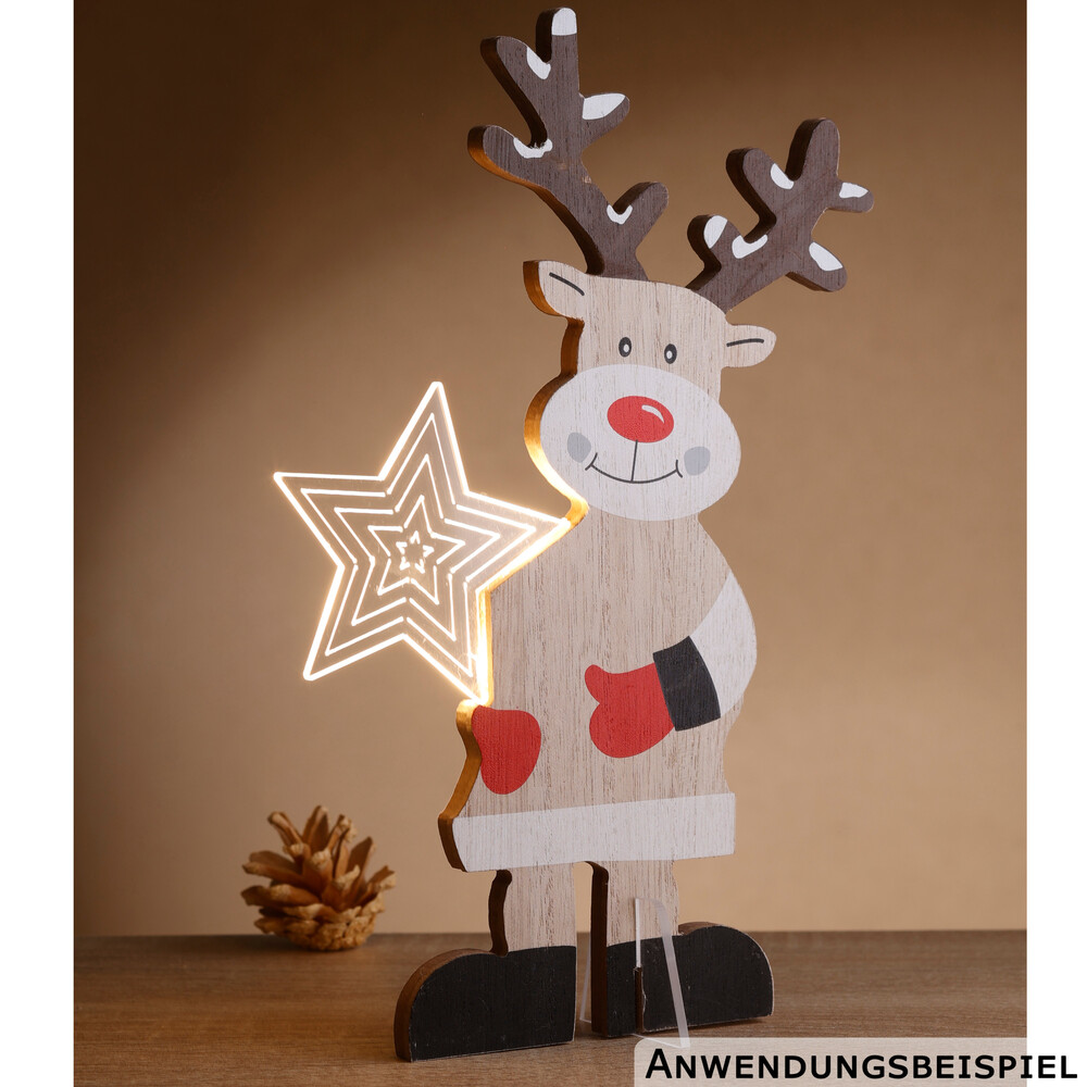 LED-Acryl-Hologramm-Leuchte - 4-fach sortiert image number 7