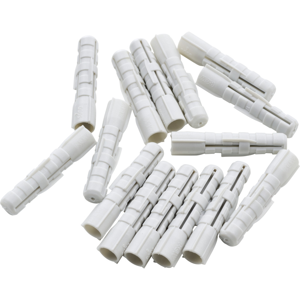 Durchsteck-Spreizd&uuml;bel Set 6 mm 15 St&uuml;ck aus Polyamid