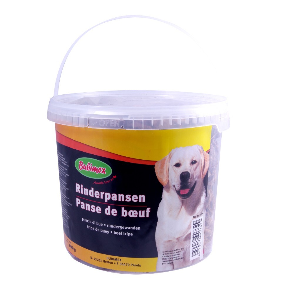 Bubimex Rinderpansen f&uuml;r Hunde 800 g