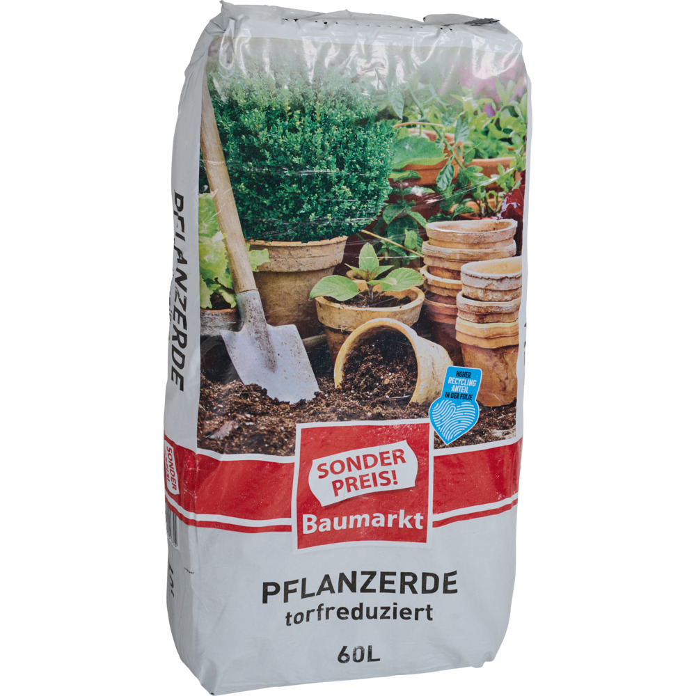 Sonderpreis Baumarkt Pflanzerde 60 Liter im Sack image number 1