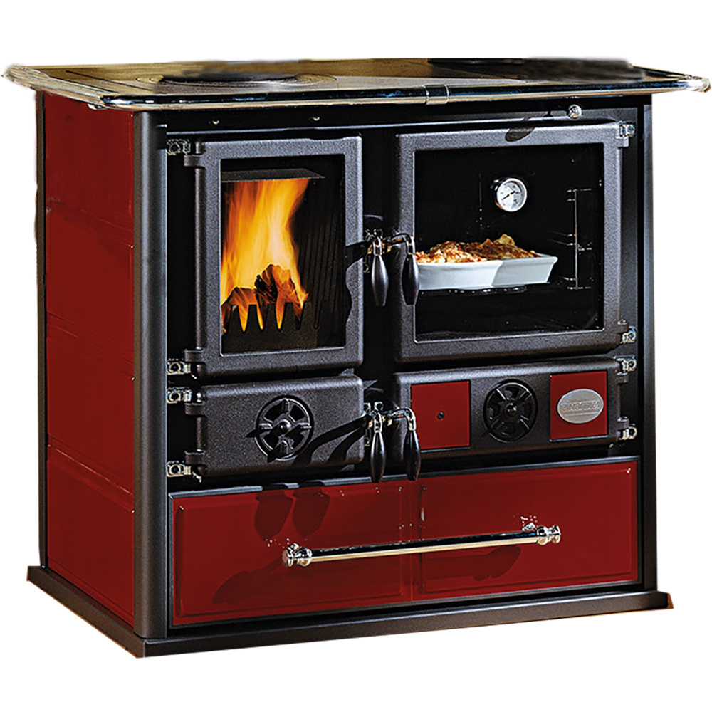 La Nordica K&uuml;chenherd Set "ROSA" bordeaux