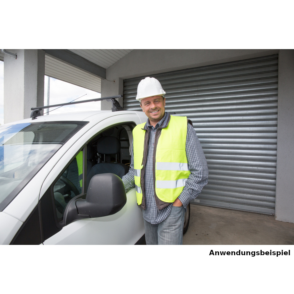 Warnweste in gelb nach EN ISO 20471 Gr&ouml;&szlig;e L image number 1